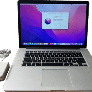 MacBook Pro 2015 15-Inch (i7) – 16GB RAM – Excellent – Creative & Office Apps Included