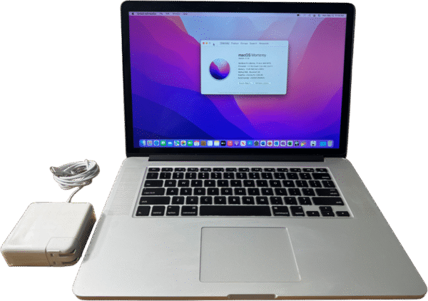 MacBook Pro 2015 15-Inch (i7) – 16GB RAM – Excellent – Creative & Office Apps Included