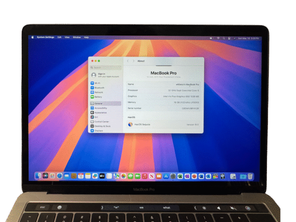 MacBook Pro 2017 TouchBar 13-Inch (i5) – 16GB RAM – Excellent – Creative & Office Apps Included - Image 4